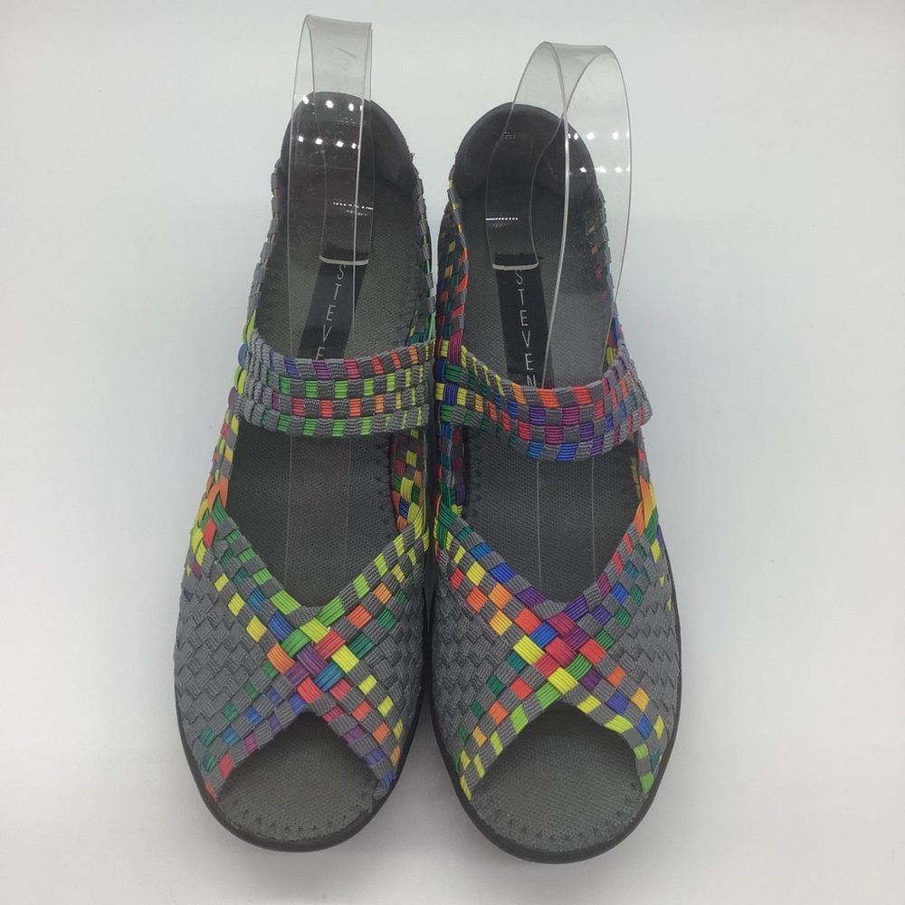 Steven By Steve Madden Open Toe Wedge Sandal 7.5 - image 3